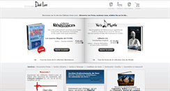Desktop Screenshot of editionsdemilune.com