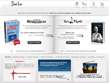 Tablet Screenshot of editionsdemilune.com